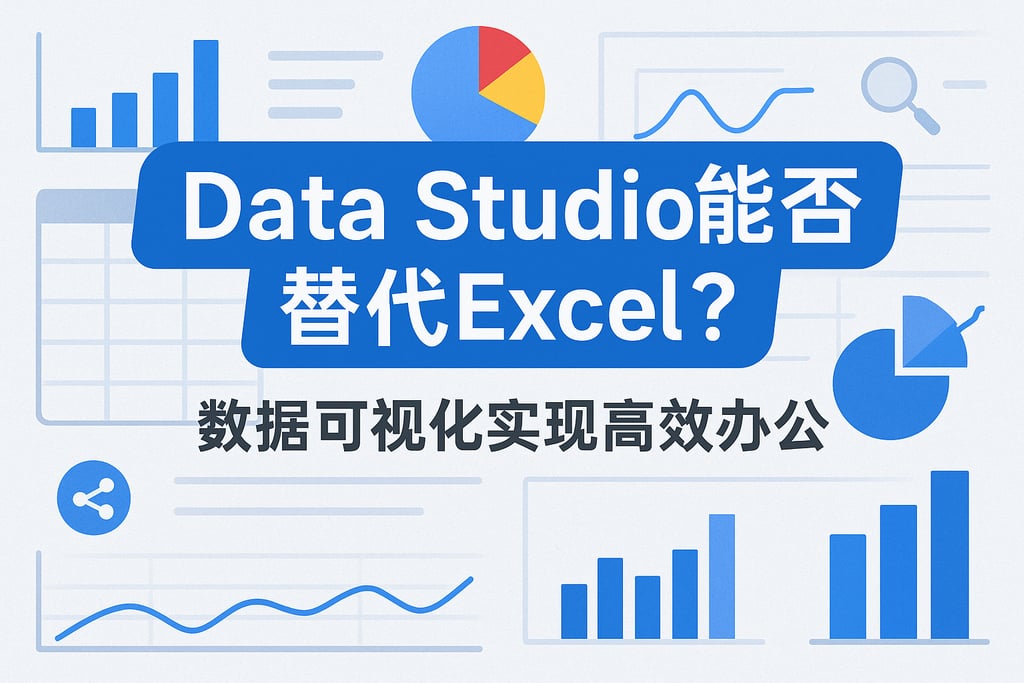 Data Studio能否替代Excel？数据可视化实现高效办公